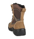G2O,  Bottes de travail 8" en cuir et en nylon, semelle antidérapant, (Brun)