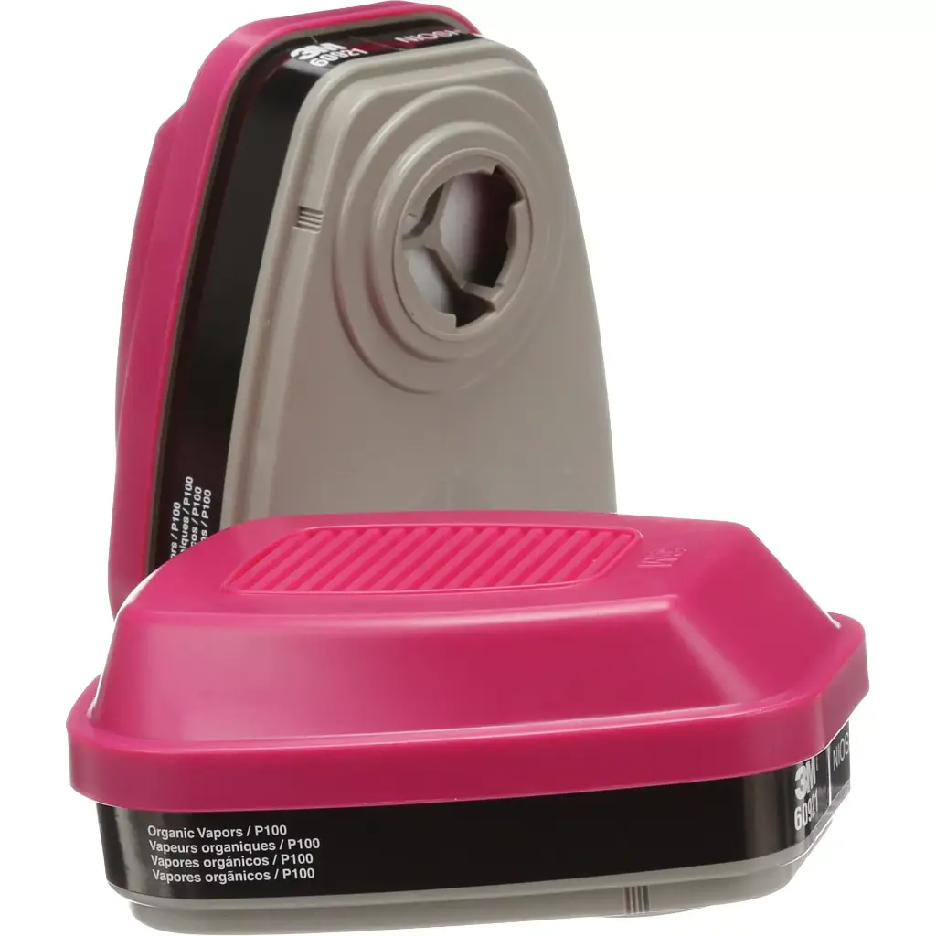 Cartouches pour respirateur série 6000, Cartouche gaz/vapeur, Vapeurs organiques/P100