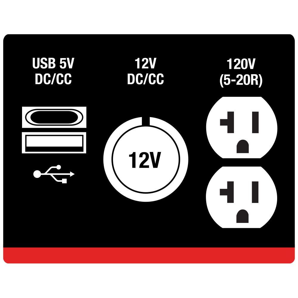Génératrice à inverseur électronique 2500W à essence