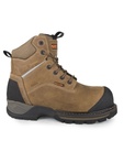 Outlaw, Bottes de travail 6'' en cuir. Membrane Imperméable (Brun)