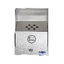 Frost code 909 Stainless Steel Outdoor Ashtray Front View.webp