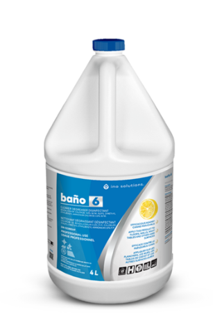 iNO baño 6 Nettoyant Dégraissant Désinfectant 4 L