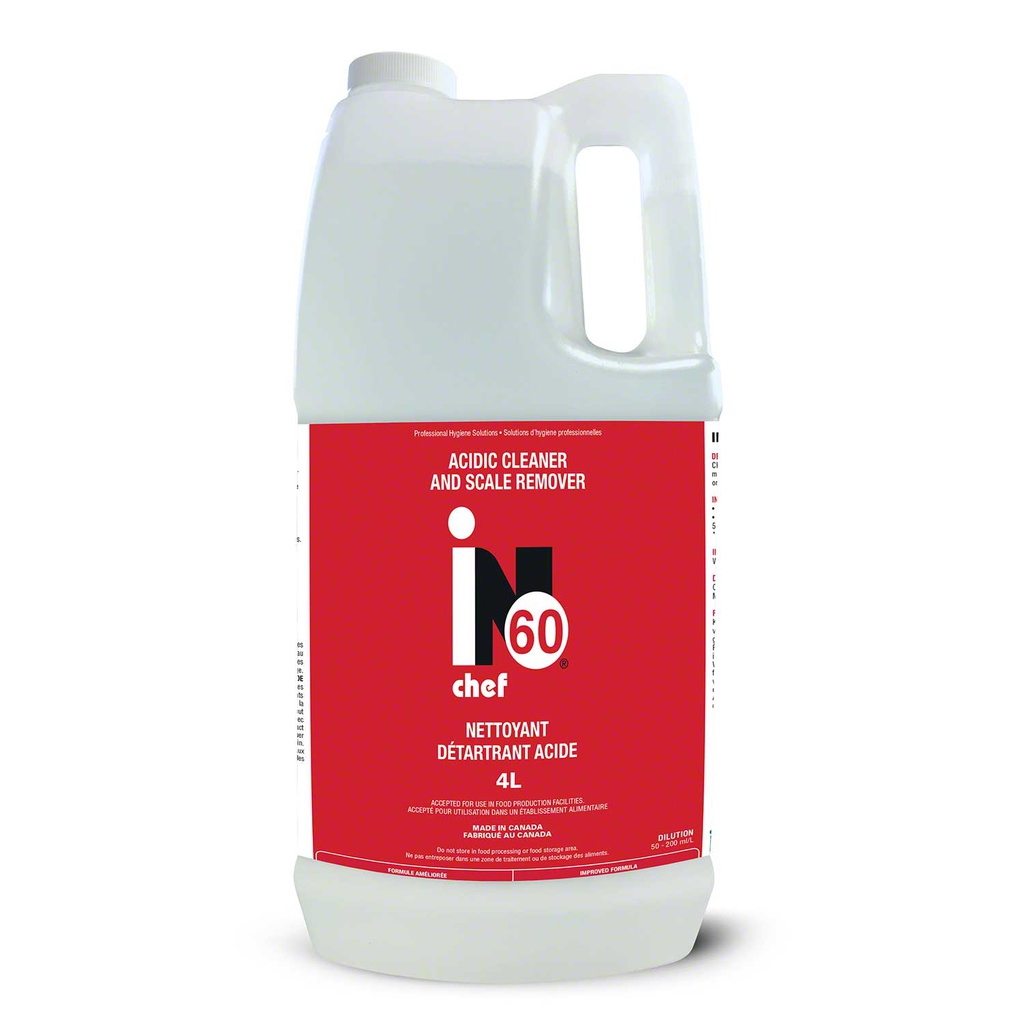 iNO chef 60 Détartrant Liquide 4 L