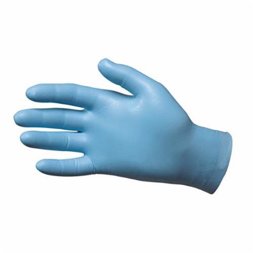 N-Dex Plus Gants jetables en nitrile bleu 8 mil 9.5" non-poudrés medium 50 /Bte
