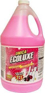  Détergent à vaisselle manuel,  Ecoluxe, rose 4L