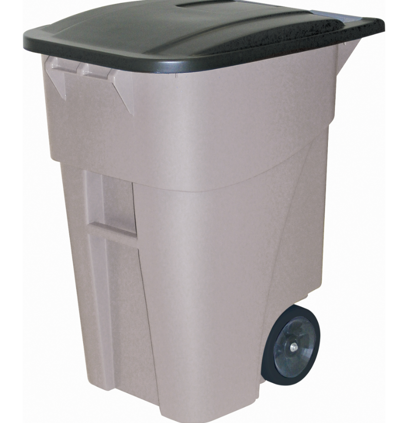  Contenants roulants Brute, Plastique, 50 gal. US