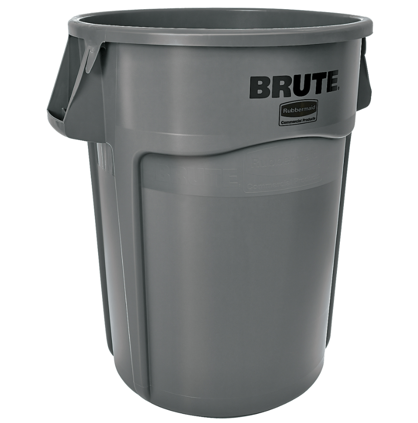 Brute Cont Branded W/O Lid 55G/208L Gray
