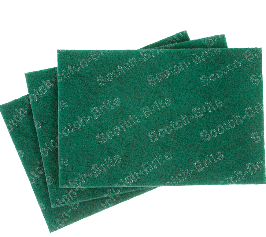 Scotch Brite #96 Tampon à récurer vert 6" x 9"