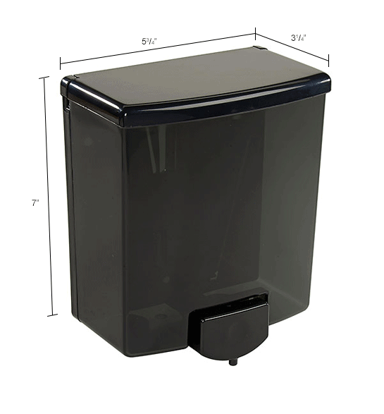 ClassicSeries Distributeur à savon en vrac noir
