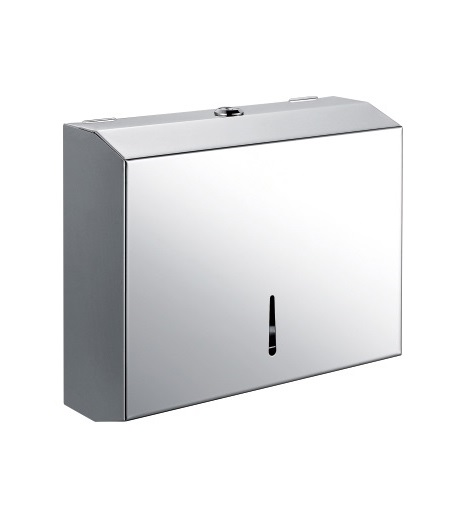 Distributeur d'Essuie-Mains en Plis Multiples en Acier Inoxydable
