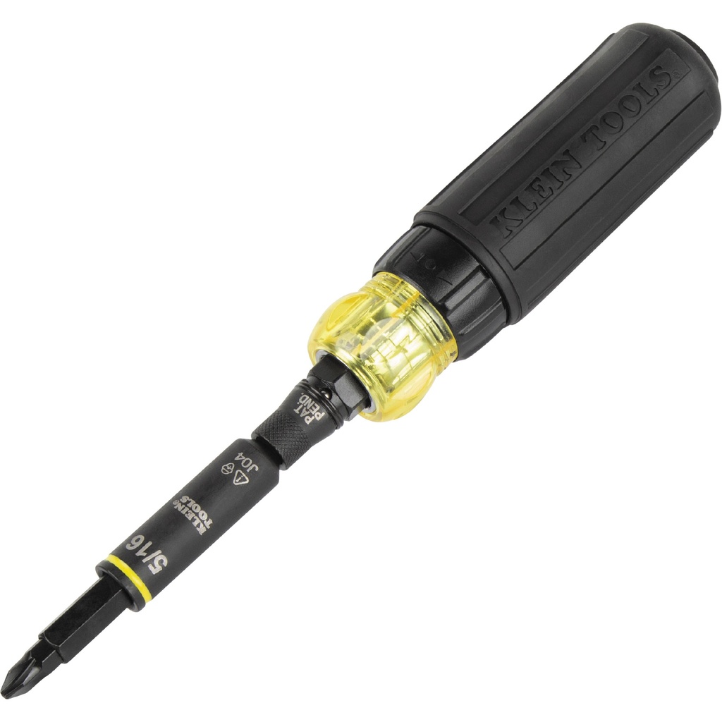KNECT Tournevis antichocs à rochet 11-en-1 & tourne-écrou