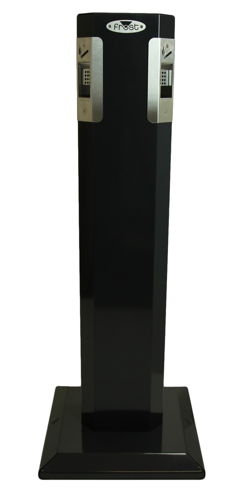Heavy duty outdoor pedestal ashtray