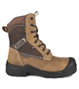 G2O,  Bottes de travail 8" en cuir et en nylon, semelle antidérapant (Brun)