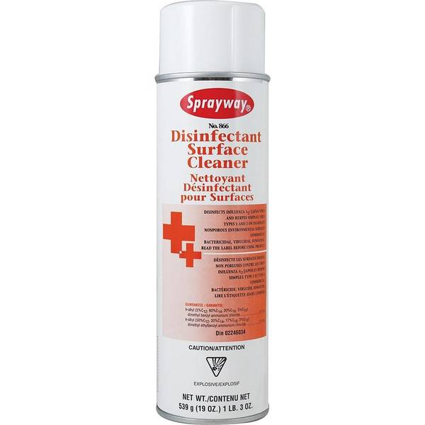866 NETTOYANT DESINFECTANT EN AEROSOL 539 G