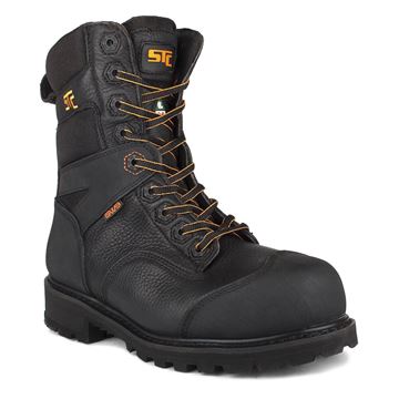 Barrier,  8" Work Boots metal free (Black)