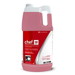 INO CHEF 19 DETERGENT PR LAVE-VAISSELLE COM. BASSE-TEMP. 4 L