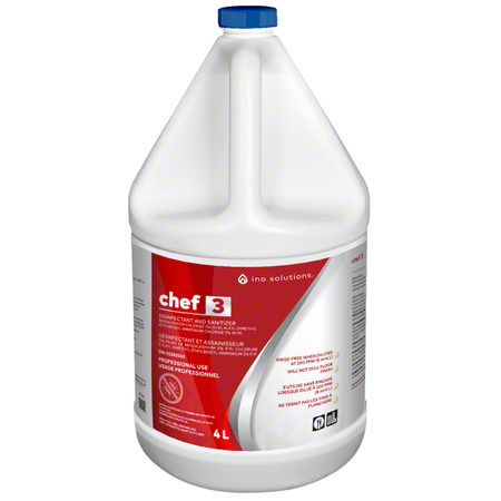 INO CHEF 3 Désinfectant pour service alimentaire sans rinçage 4 L