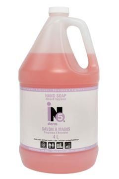 INO DERM 5 SAVON A MAINS ROSE PERLE PARFUM D'AMANDES 4 L