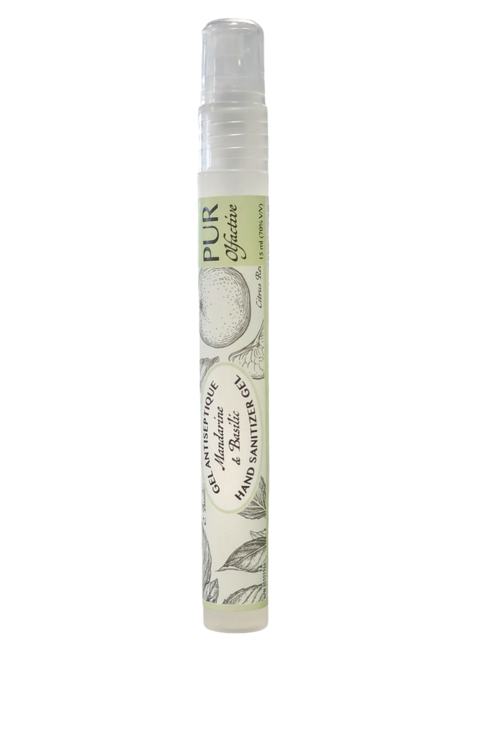 Mandarine & Basil Antiseptic alcohol 70% 15ml spray