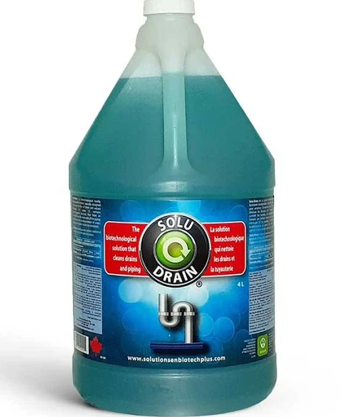 SOLU-DRAIN NETTOYANT A DRAINS ET TUYAUX BIOTECHNOLOGIQUE 1L