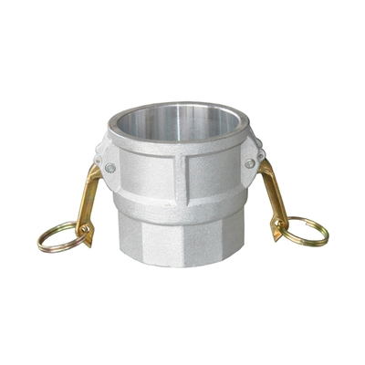 Cam & groove fitting type D 2" female with female NPT aluminum