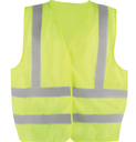 veste circ csa lime/jaune @ argent taille x-large