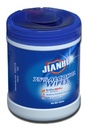Lingettes désinfectantes alcool 75% 100/Bouteille